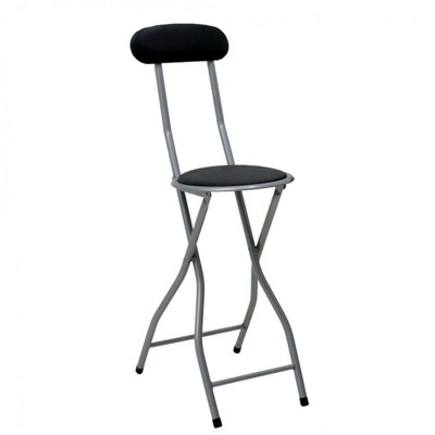 Tall discount folding stool