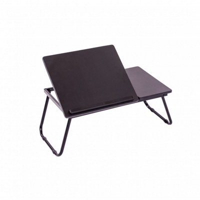 Oypla Black Portable Folding Laptop Notebook Tablet Computer Table Desk Stand