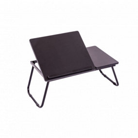Oypla Black Portable Folding Laptop Notebook Tablet Computer Table Desk Stand