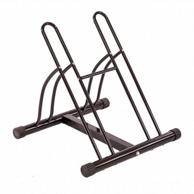 Bicycle floor hot sale parking rack