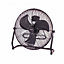 Oypla Electrical 20" Inch Black 3 Speed Floor Standing Gym Fan Hydroponic