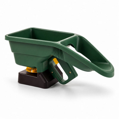 Oypla Handheld Garden Lawn Grass Feed Seed Fertiliser Spreader Shaker