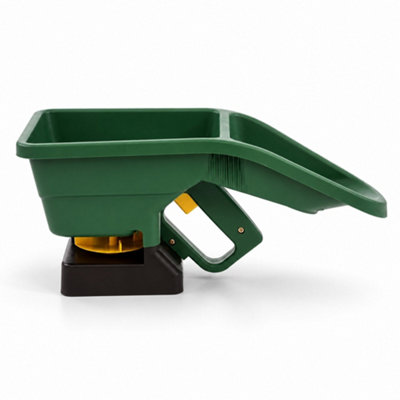 Oypla Handheld Garden Lawn Grass Feed Seed Fertiliser Spreader Shaker