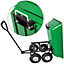 Oypla Heavy Duty Green Garden Cart with Tipping Barrow Trolley