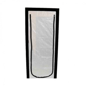 Oypla Heavy Duty Reusable Zip Door Dust Barrier Guard Protection Kit