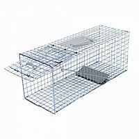 Oypla Large Humane Animal Rodent Rat Pest Trap Cage - 66 x 23 x 26cm