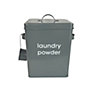 Oypla Laundry Powder Canister Storage Tin Container with Scoop