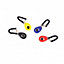 Oypla Multicoloured Pack of 4 Pet Dog Puppy Cat Training Clicker with Wrist Strap