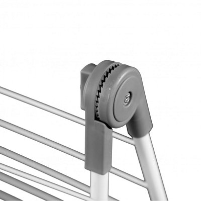 Oypla Over Bath Clothes Laundry Airer Drying Rack Washing with 10m