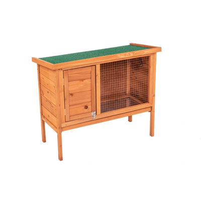 Oypla Single Rabbit Hutch 820x390x700mm