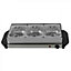 Oypla Stainless Steel Electric 3 Pan Buffet Food Warmer Hot Plate Tray