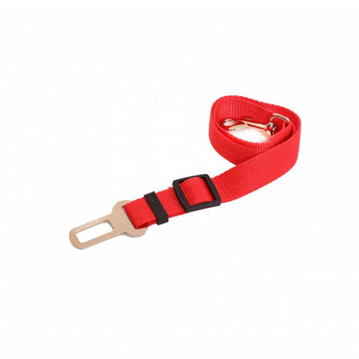 Oypla Universal Red Dog Pet Seat Belt Safety Restraint Harness Lead