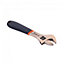 Oypla Wide Mouth Soft Grip Adjustable Wrench Spanner - 24 x 200mm - 8"