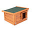 Oypla Wooden Hedgehog House Hibernation Shelter 360x240x400mm