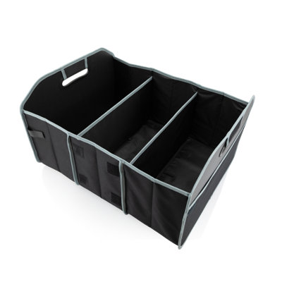 P1 Autocare Large Boot Storage Organiser for Cars - Maximize Space & Keep Organised