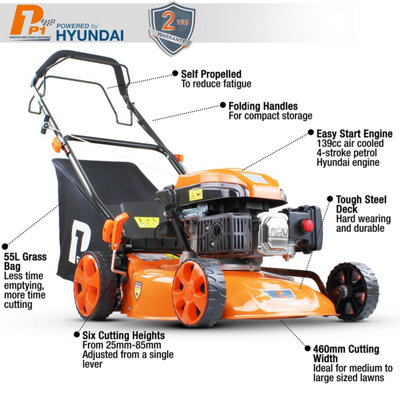 Hyundai 139cc deals lawn mower manual