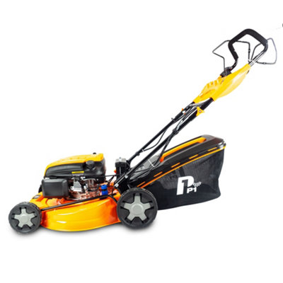 Electric start petrol online lawn mower