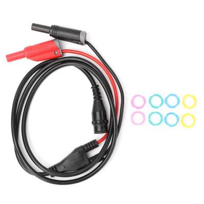 P1204 BNC Male to Safety Banana Plug Coaxial Oscilloscope Test Lead-100cm Length
