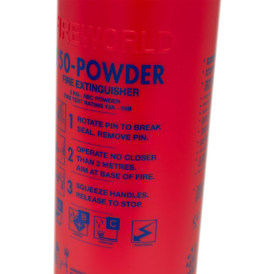P50 Service-Free 2kg Powder Fire Extinguisher