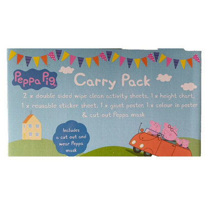 pa Pig Characters Art Carry Case Multicoloured (One Size)