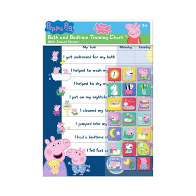 pa Pig Reward Sticker Chart Multicoloured (One Size)
