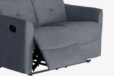 Pablo 2 seater fabric recliner sofa