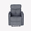 Pablo one seater fabric recliner sofa