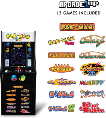 PAC-MAN Classic SE Arcade Game Machine 1.22 m Cabinet Arcade1Up 13 ...