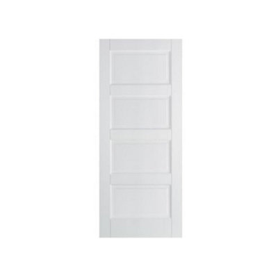 Pack of 1 (Total 1 Unit) Contemporary White Primed Door - 35mm (T) x ...