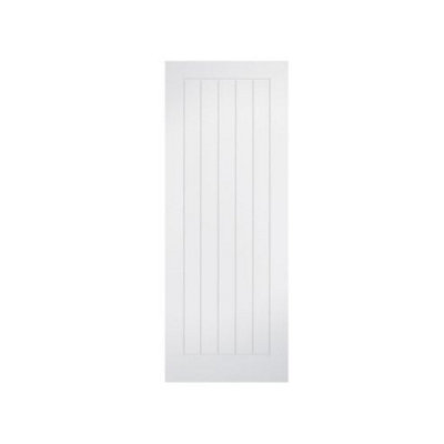 Pack of 1 (Total 1 Unit) LPD Mexicano White Primed Door - 40mm (T) x ...