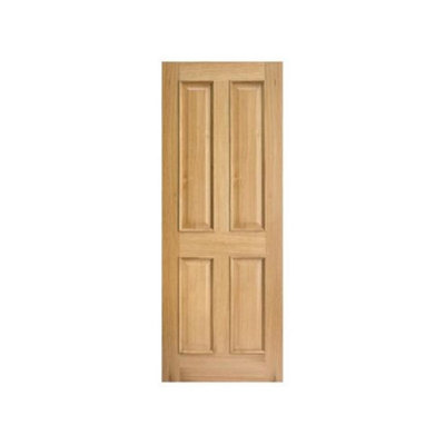 Pack of 1 (Total 1 Unit) LPD Regency Oak 4 Panel Raised Moulding Two ...