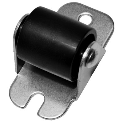 Pack of 1 x Heavy Duty PVC Furniture Castor Wheel 22mm - Durable Furniture Caster Wheel - Easy Install, Carpet-Friendly