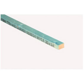 PACK OF 10 - 25mm x 38mm Treated Sawn Roofing Batten (Blue) - 4.2m Length