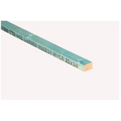 PACK OF 10 - 25mm x 50mm Treated Sawn Roofing Batten (Blue) - 4.2m Length