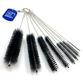 Pack of 10 Assorted Sizes - Kettle Spout Brush and Teapot Nozzle Brush Set