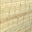 PACK OF 10 - Deluxe 12mm Pressure Treated Tongue Groove Timber Boards - 2.4m Length - (121mm Width x 12mm Depth / Thickness)