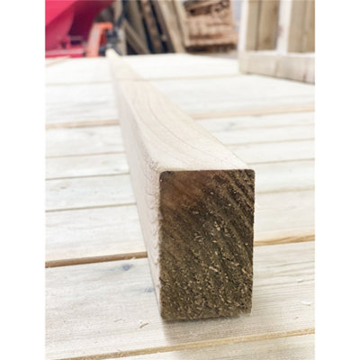 PACK OF 10 - Deluxe 44mm Pressure Treated Timber Tongue Framing - 4.8m Length (44mm x 28mm)