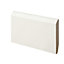 PACK OF 10 - Dual Purpose Chamfered & Bullnose Primed MDF Skirting- 14.5mm x 94mm - 4.2m Length