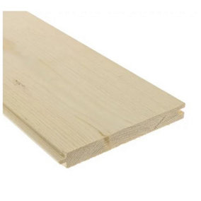 PACK OF 10 - FSC Redwood Tongue and Groove - 25mm x 150mm (Act Size 20.5 x 145mm) - 3.6m Length