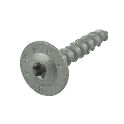 Pack of 10 - Heavy Duty Ceramic Coated Wafer Head Flange Joinery Screw - Construction Screws - Wood Screws - Timber Screws - 8x50m