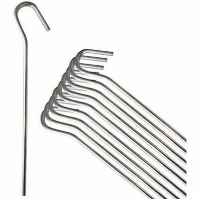 Piquets De Tente Wildtrak 23cm Acier – Lot De 10 – Neufs