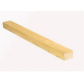 PACK OF 10 - Kiln Dried C16 Regularised Treated Timber- 47mm x 75mm - 3.6m Length
