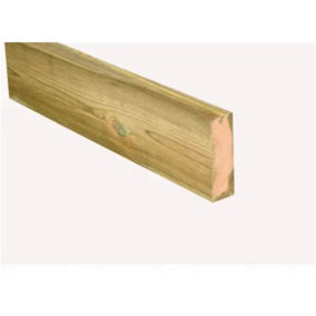 PACK OF 10 - Kiln Dried C24 Regularised Treated Timber- 47mm x 100mm - 4.2m Length