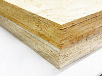 PACK OF 10 - OSB 11mm Thickness Sheets (1220mm x 510mm x 11mm) (48" x 20")