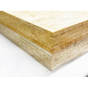 PACK OF 10 - OSB 11mm Thickness Sheets (2440mm x 1220mm x 11mm)