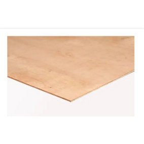 PACK OF 10 - Premium 3.6mm Hardwood Plywood Poplar Core FSC 2440 x 1220 x 3.6mm