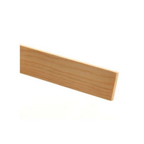 PACK OF 10 -  Premium Pine Stripwood Moulding - 45mm x 12mm - 2.4m Length