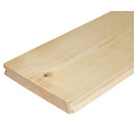 PACK OF 10 - Redwood PTG V-Grooved Matching - 19mm x 100mm (Act Size 14.5 x 96mm) - 3.6m Length