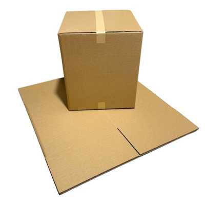 Pack of 10 Removal Storage Cartons - Double Wall Cardboard Boxes - 18 ...