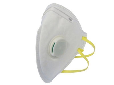 Pack of 10 Scan Fold Flat Valved FFP1 Disposable Masks for Enhanced ...